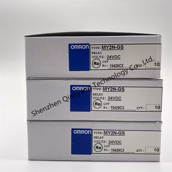 Novo relé de potência original omron 3a dc24v ac220v my4n my4n